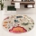 Bathroom mat ARYA d. 100 cm colorful