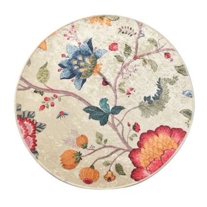 Bathroom mat ARYA d. 100 cm colorful