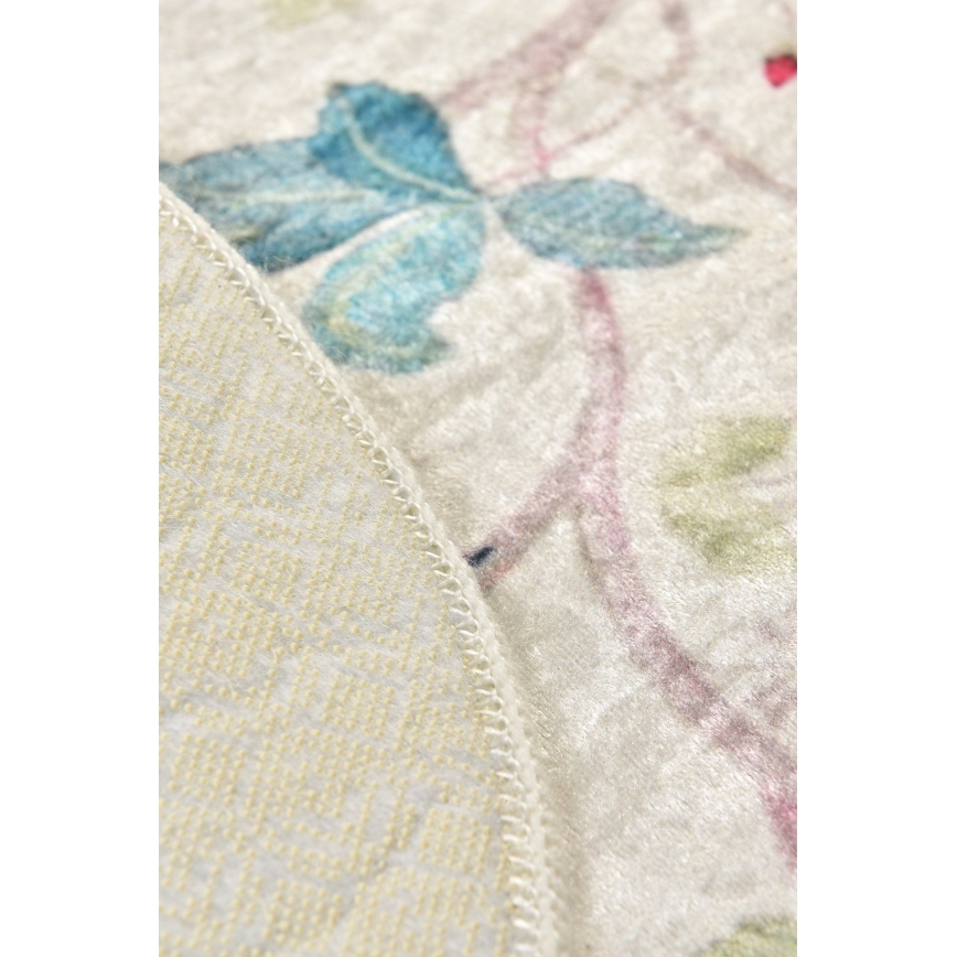 Bathroom mat ARYA d. 100 cm colorful