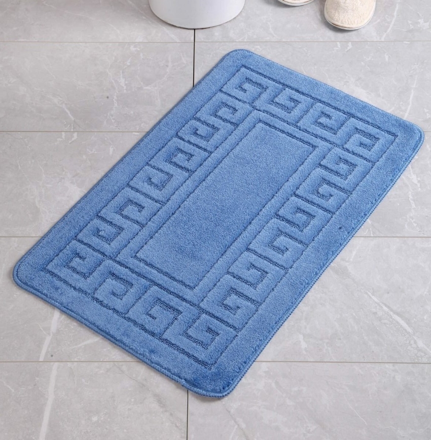 Bathroom mat ETHNIC 50x70 cm blue