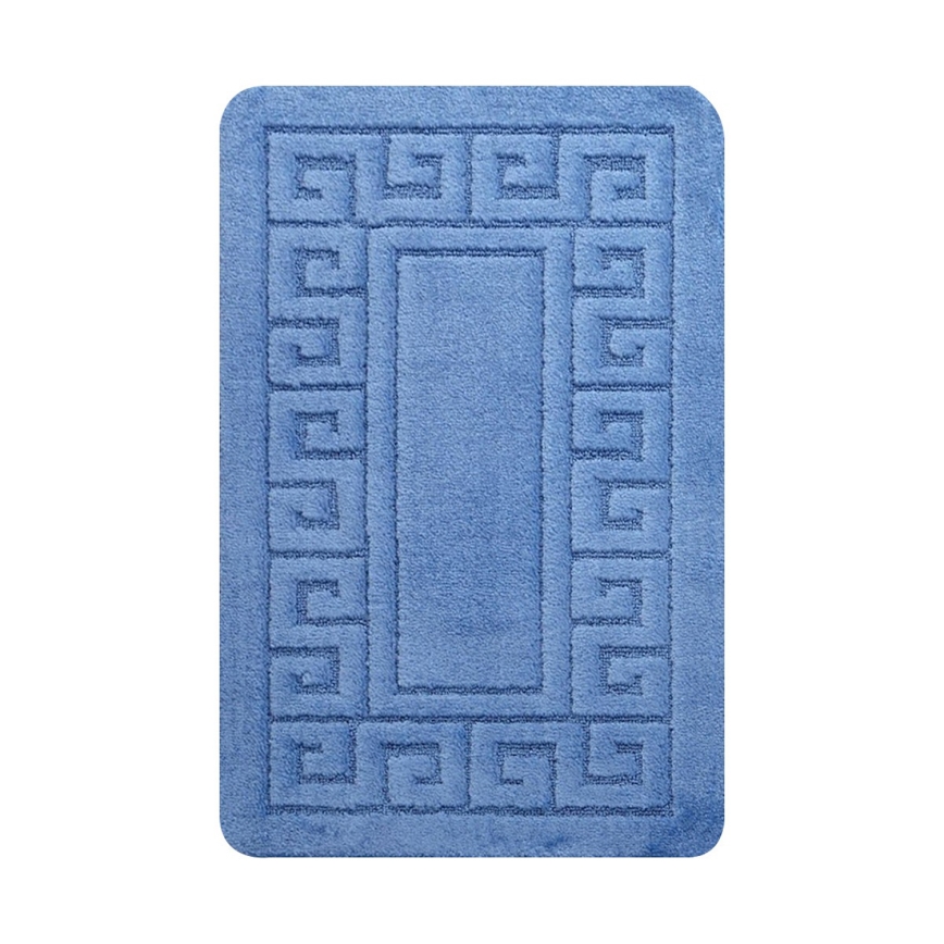 Bathroom mat ETHNIC 50x70 cm blue