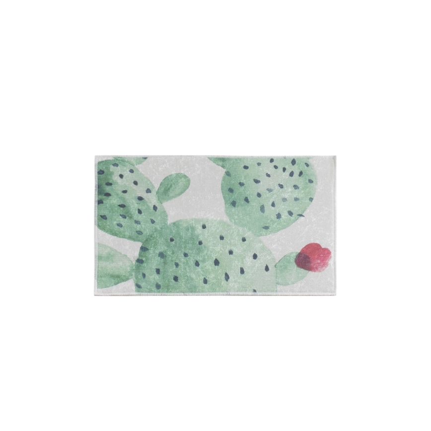 Bathroom mat GREEN 40x60 cm green