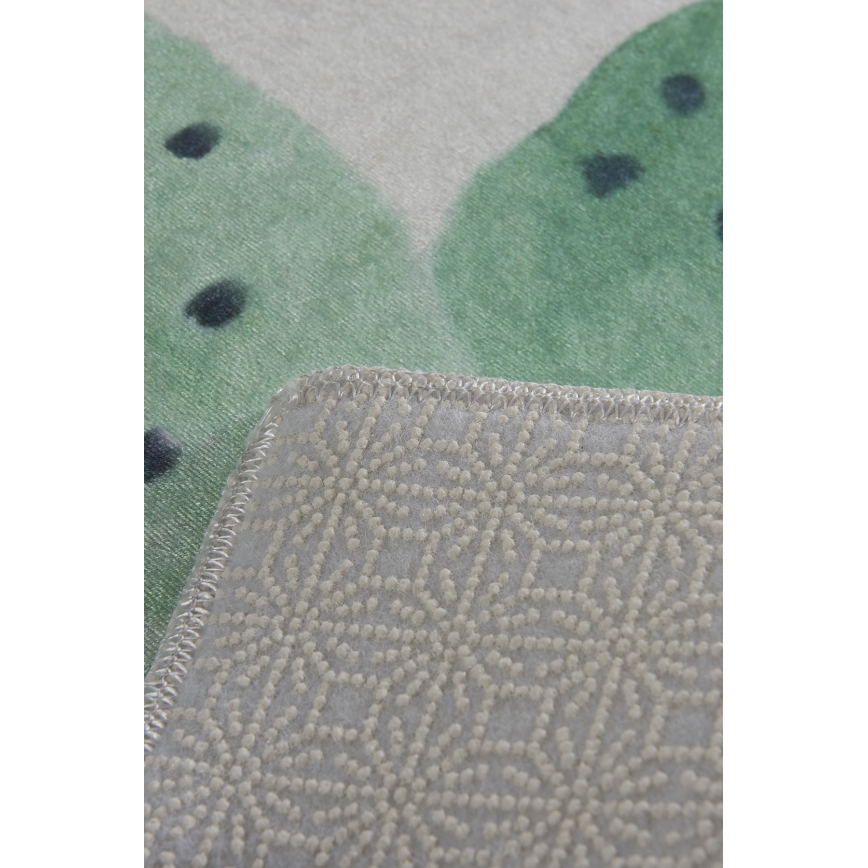 Bathroom mat GREEN 40x60 cm green