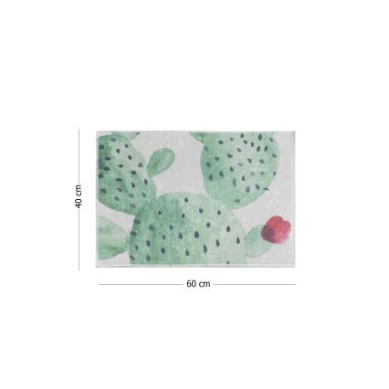 Bathroom mat GREEN 40x60 cm green