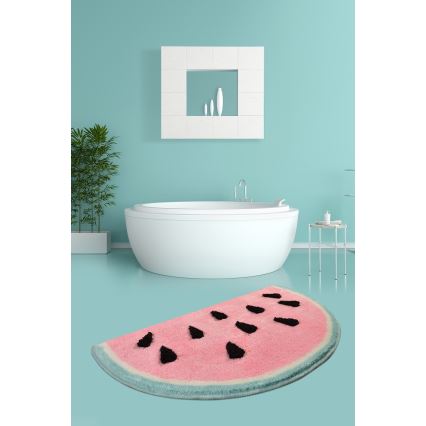 Bathroom mat KARPUZ 60x100 cm melon