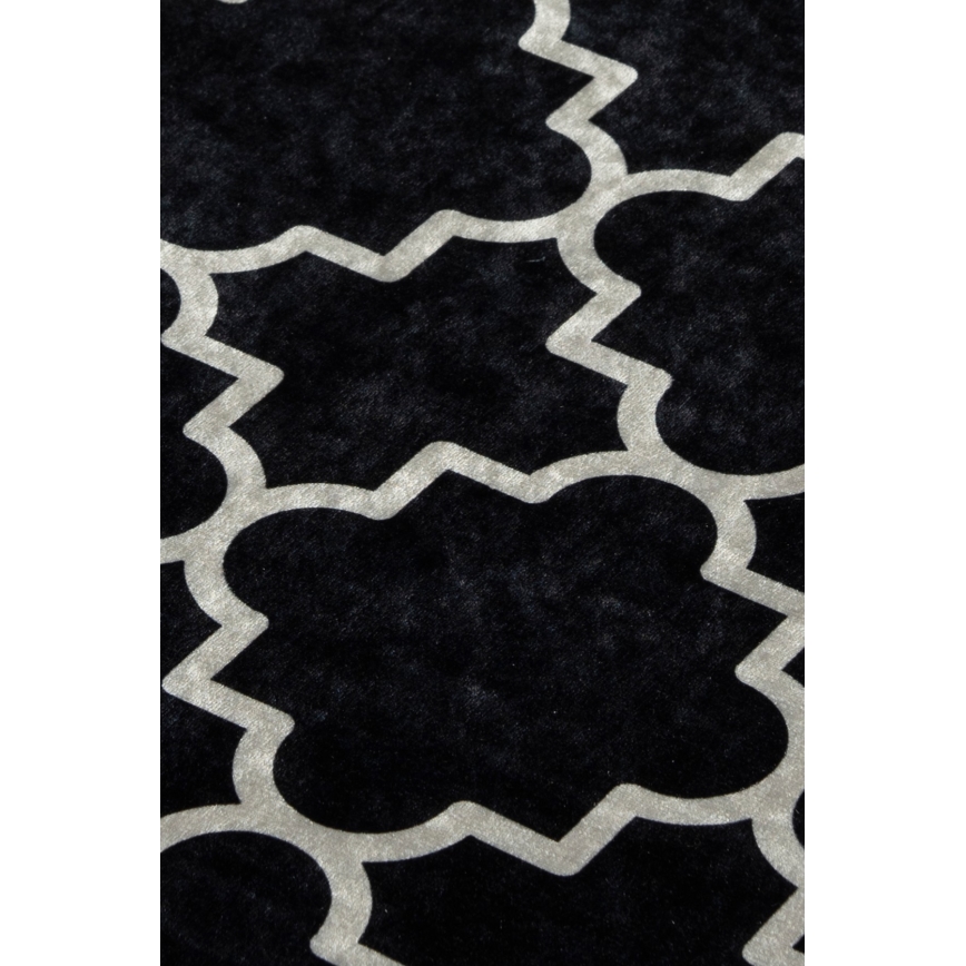 Bathroom mat KUPA 40x60 cm black