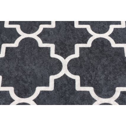 Bathroom mat KUPA 40x60 cm black