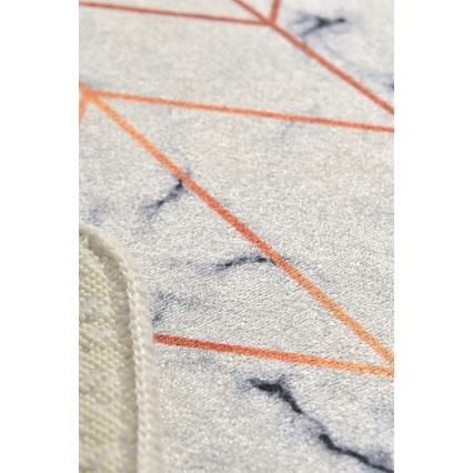 Bathroom mat MOREA 40x60 cm beige