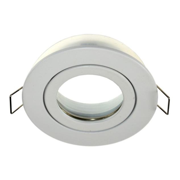 Bathroom recessed light QUATRO 1xGU10/30W/230V IP54 white