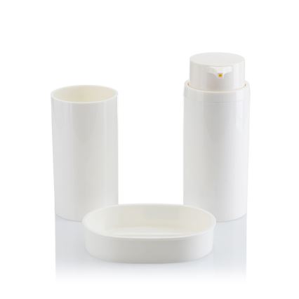 Bathroom set CARMEN 5 pcs white