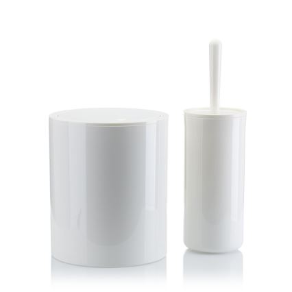 Bathroom set CARMEN 5 pcs white
