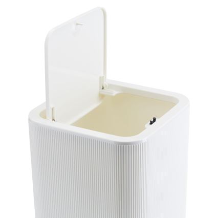 Bathroom set CRYSTAL 5 pcs white