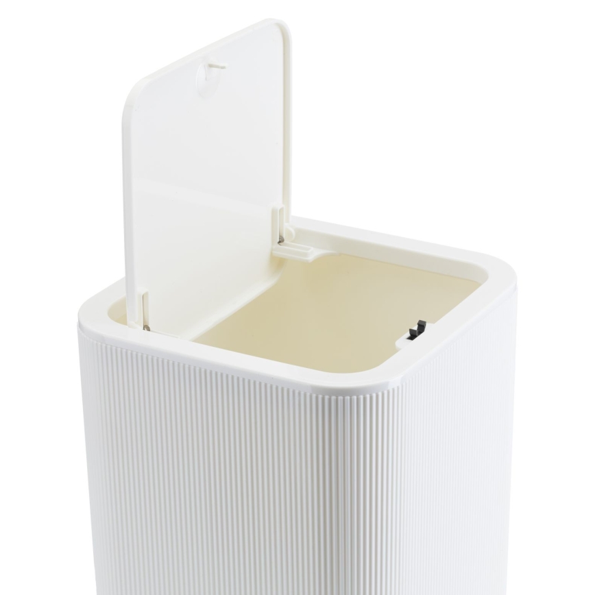 Bathroom set CRYSTAL 5 pcs white