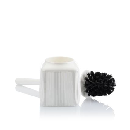 Bathroom set CRYSTAL 5 pcs white
