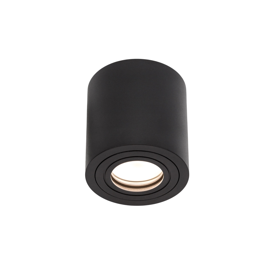 Bathroom spotlight CHLOE 1xGU10/30W/230V IP65 round black