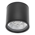 Bathroom spotlight CHLOE AR111 1xGU10/12W/230V IP65 round black
