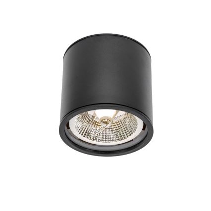 Bathroom spotlight CHLOE AR111 1xGU10/12W/230V IP65 round black