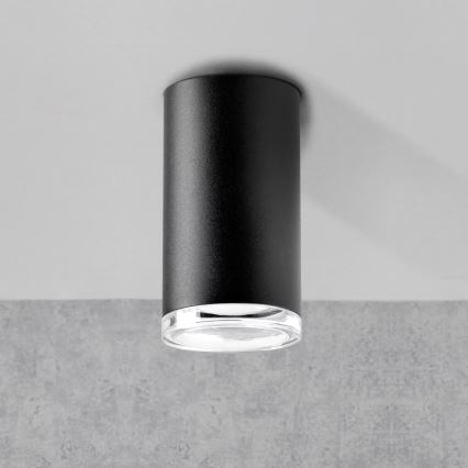 Bathroom spotlight TURYN 1xGU10/10W/230V IP44 black
