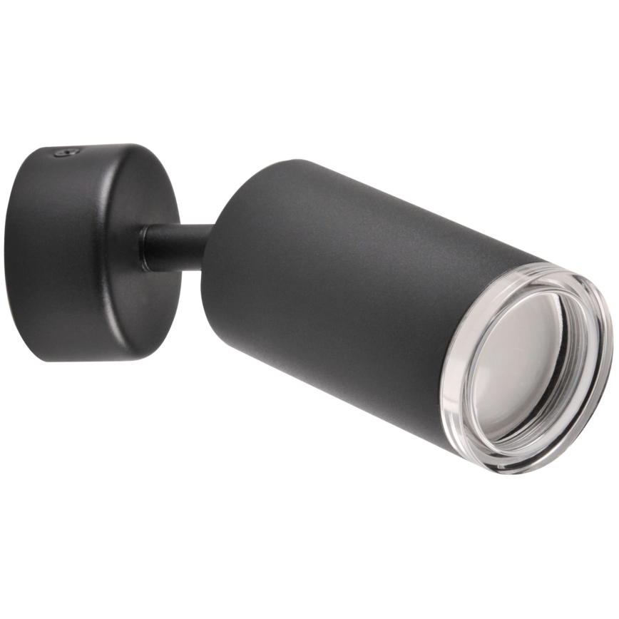 Bathroom spotlight TURYN 1xGU10/10W/230V IP44 black