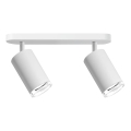 Bathroom spotlight TURYN 2xGU10/10W/230V IP44 white