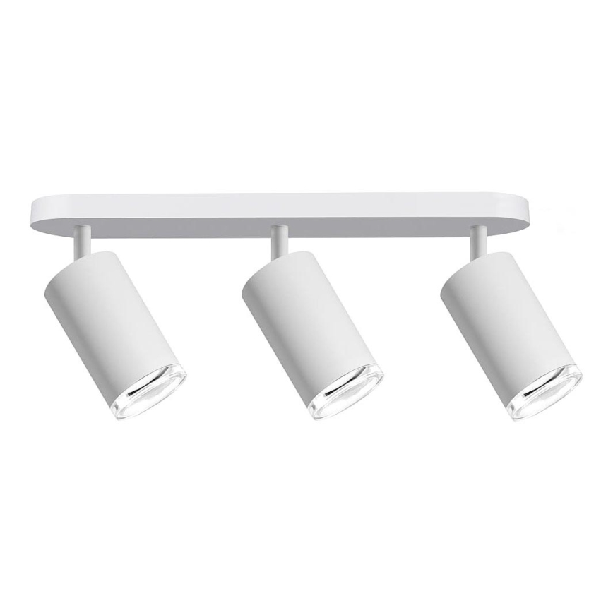 Bathroom spotlight TURYN 3xGU10/10W/230V IP44 white