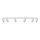 Bathroom spotlight TURYN 6xGU10/10W/230V IP44 white
