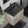 Bathroom vanity unit with basin CONOR 61 cm Marakesh/Black