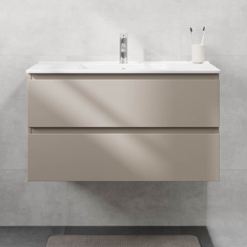 Bathroom vanity unit with basin HENRY 91 cm marakesh