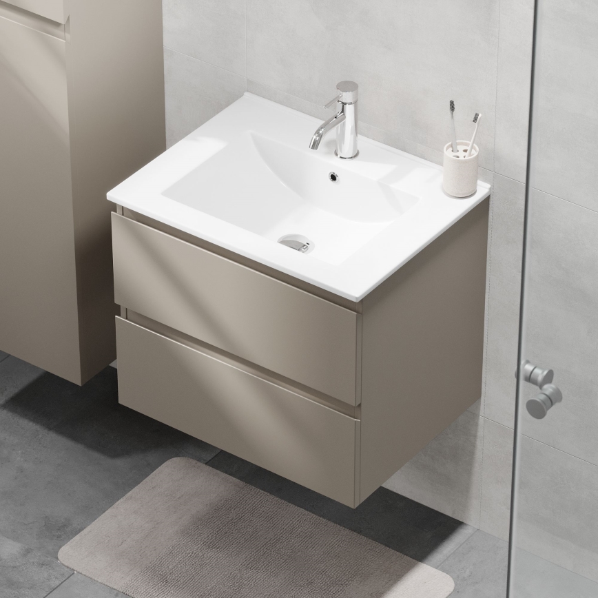 Bathroom vanity unit with basin KENWOOD 61 cm Marakesh