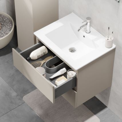 Bathroom vanity unit with basin KENWOOD 61 cm Marakesh