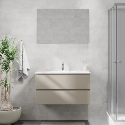 Bathroom vanity unit with basin KENWOOD 91x50x45 cm Marakesh