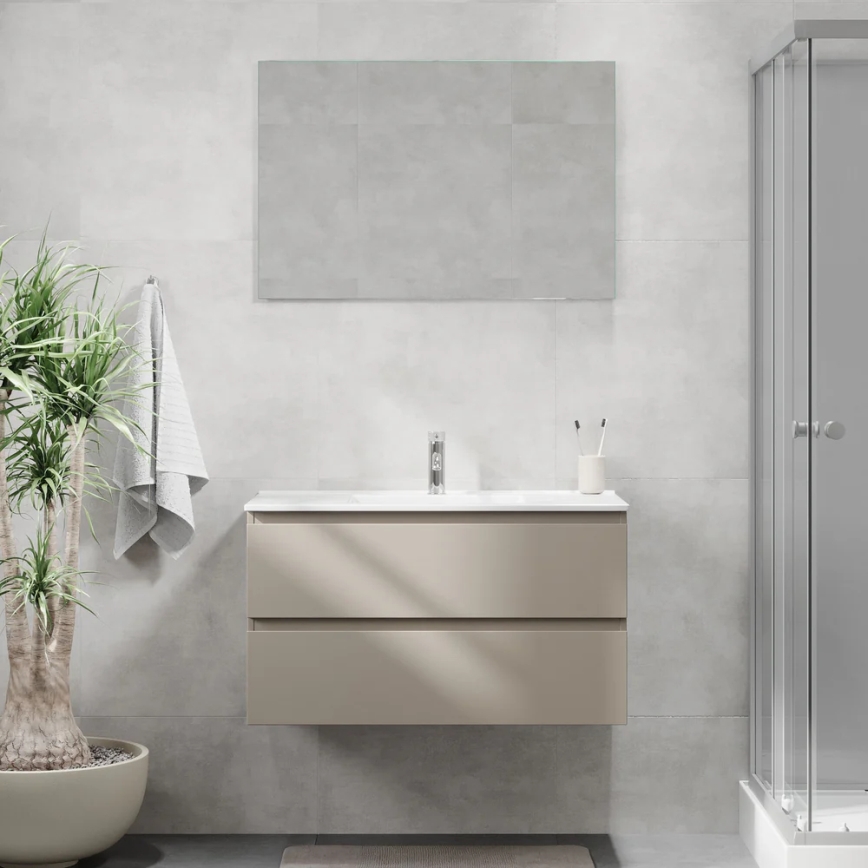 Bathroom vanity unit with basin KENWOOD 91x50x45 cm Marakesh