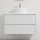 Bathroom vanity unit with basin TRONDHEIM/VIKEDAL 90x57x46 cm white