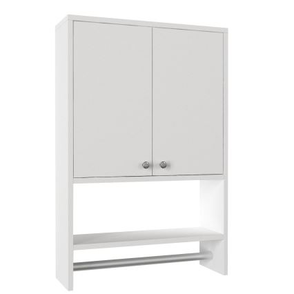 Bathroom wall cabinet VIRA 90x59 cm white