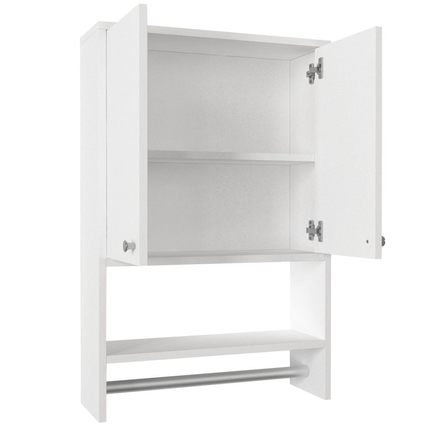 Bathroom wall cabinet VIRA 90x59 cm white