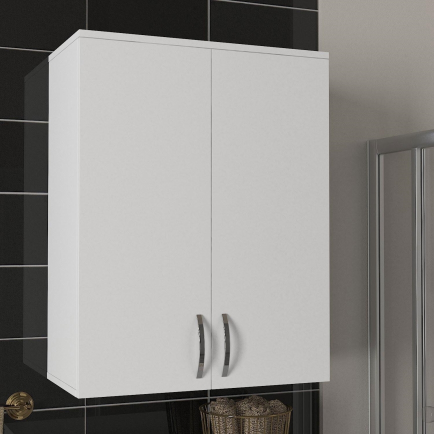 Bathroom wall cabinet ZOE 90x70 cm white