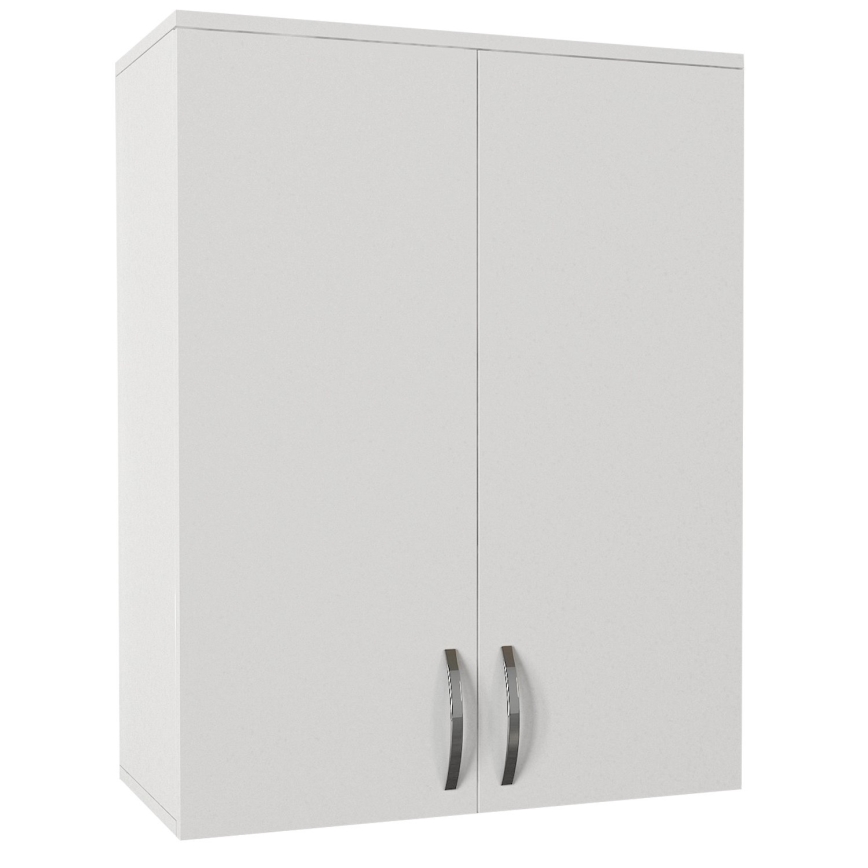 Bathroom wall cabinet ZOE 90x70 cm white
