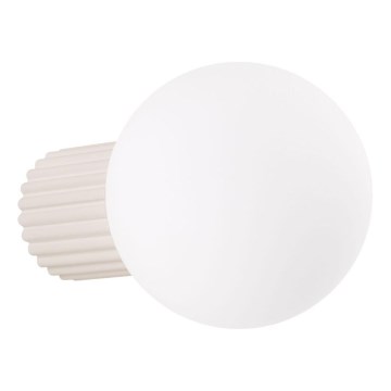 Bathroom wall light HALO 1xG9/8W/230V d. 12 cm IP44 creamy