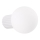 Bathroom wall light HALO 1xG9/8W/230V d. 12 cm IP44 white