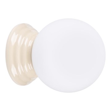 Bathroom wall light ZORI 1xG9/8W/230V IP44 beige
