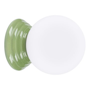 Bathroom wall light ZORI 1xG9/8W/230V IP44 green