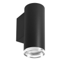 Bathroom wall spotlight TURYN 1xGU10/10W/230V IP44 black