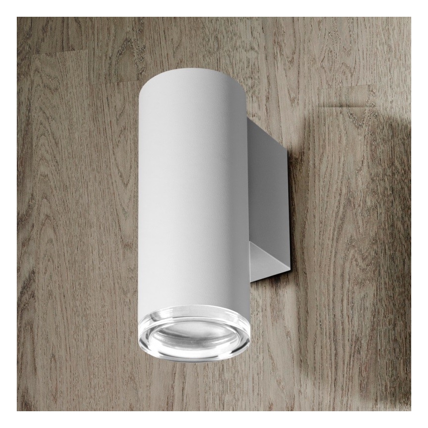 Bathroom wall spotlight TURYN 1xGU10/10W/230V IP44 white