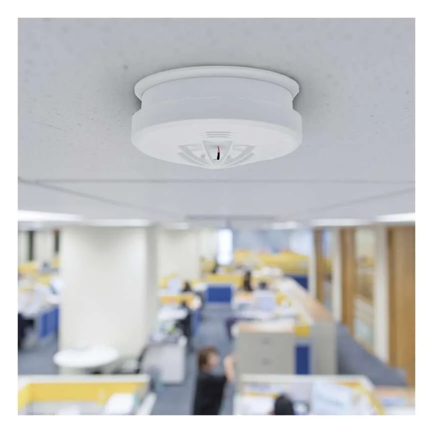 Battery-powered fire detector (1×9V)