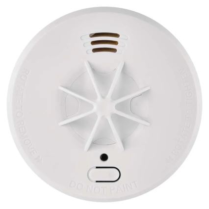 Battery-powered fire detector (1×9V)
