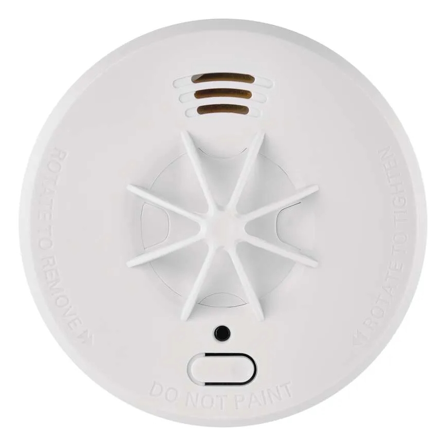 Battery-powered fire detector (1×9V)