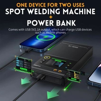 Battery Spot Welder — 5000 mAh, 5V