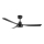 BAYSIDE 21301449 - CALYPSO ceiling fan Ø 122 cm black + remote control
