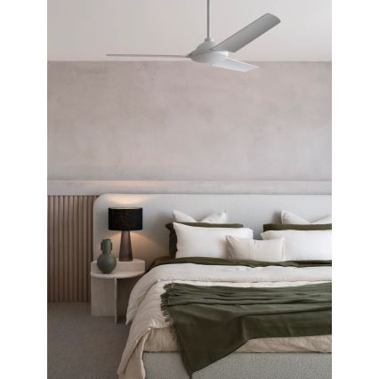BAYSIDE 21302449 - SOMERSET Ceiling Fan, Ø 122 cm, White, with Remote Control