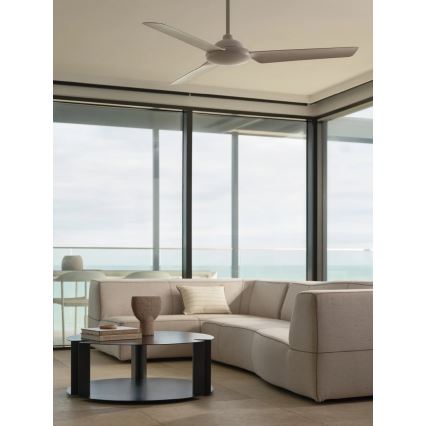 BAYSIDE 21302449 - SOMERSET Ceiling Fan, Ø 122 cm, White, with Remote Control